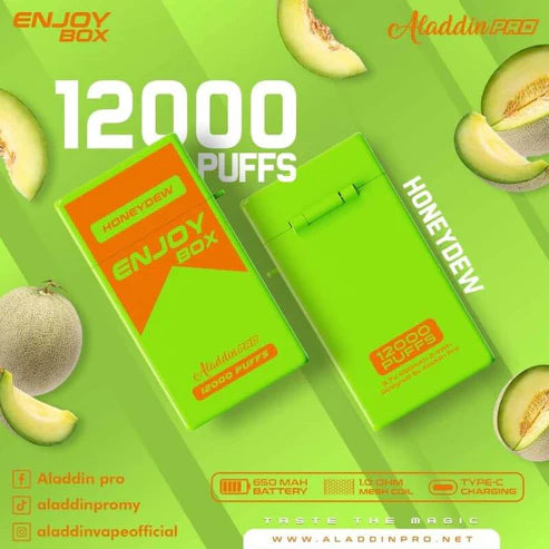 SG-VAPE-DELIVERY-ALADDIN-PRO-ENJOY-BOX-12000-HONEYDEW