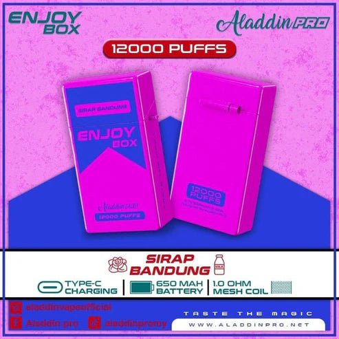 SG-VAPE-DELIVERY-ALADDIN-PRO-ENJOY-BOX-12000-SIRAP-BANDUNG